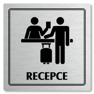 Piktogram Recepce